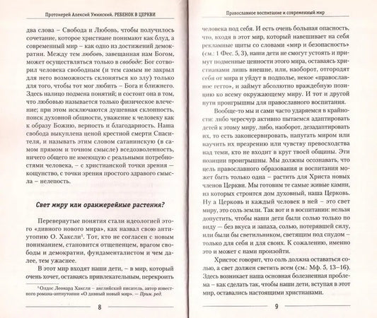 Ребенок в церкви. Заметки о высшем искусстве
