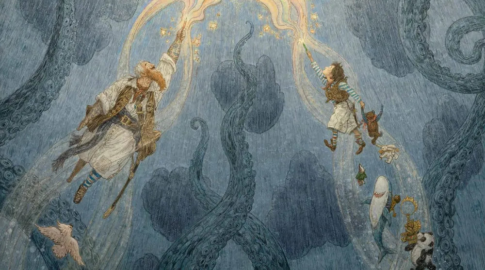 Про дождь, пиратов и цветные карандаши