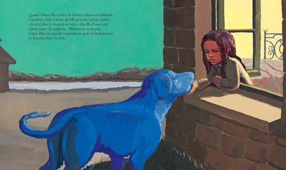 Chien bleu