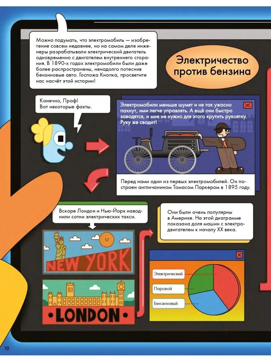 История автомобиля в комиксах