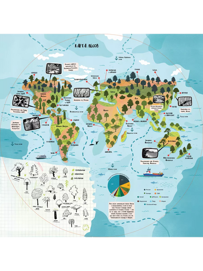 Вокруг лесов: исследуем уникальные уголки планеты