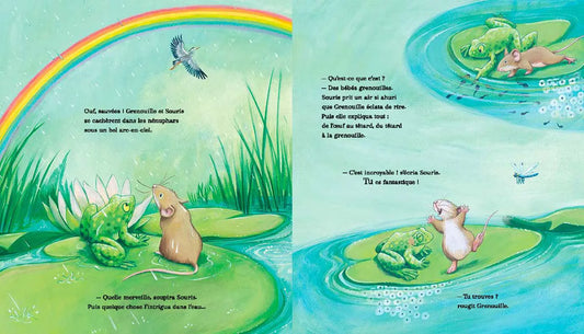 Grenouille d'eau et Souris des bois