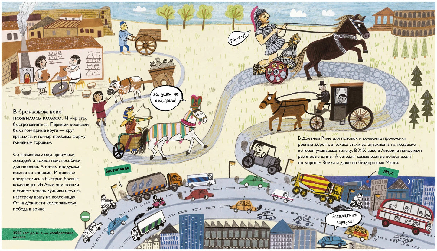 История изобретений. Моя первая книга о главных изобретениях человека